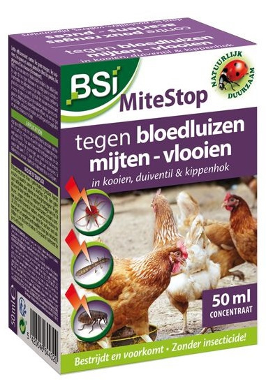 BSi hubenie škodcov MiteStop + tlakový rozprašovač 50 ml