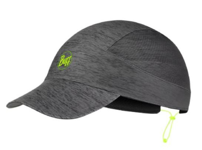 running cap R-grey HTR polyester grey size S/M