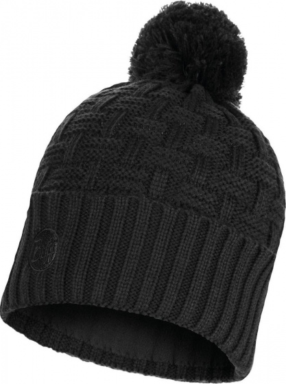 beanie Knitted & Polar Airon acrylic black one-size