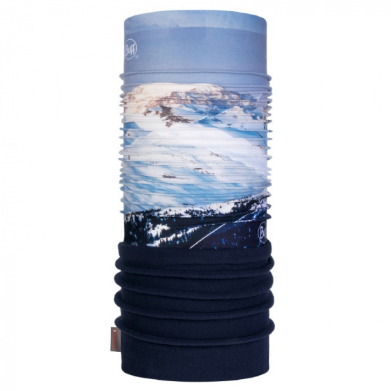 Buff nákrčník Mountain Polar polyester svetlomodrý jednoveľkosť