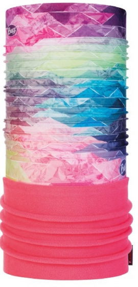 Buff nákrčník Polar junior polyester ružový 4-12r