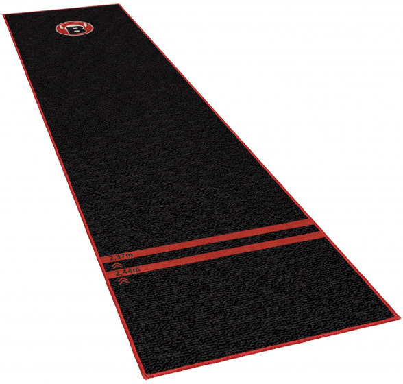 dartmat 280 x 80 cm polyester/latex black