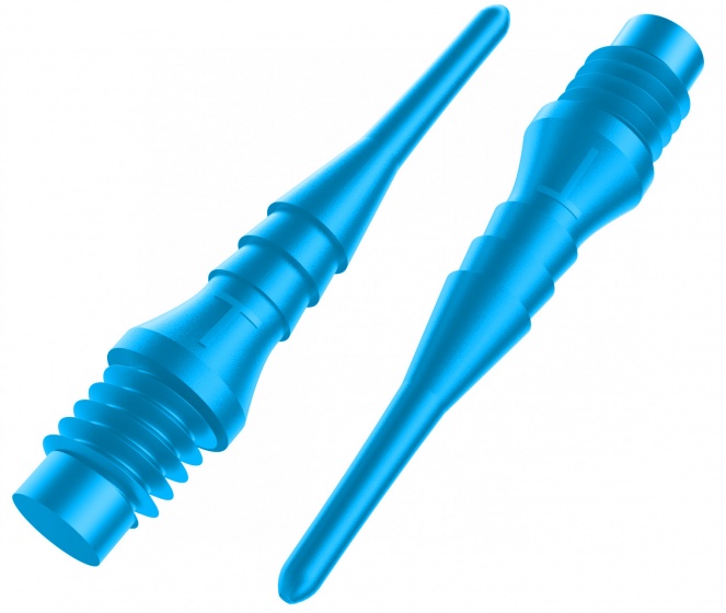 Tefo-X Shark soft tips (2BA) 22.4 / 6 mm blue 100 pieces