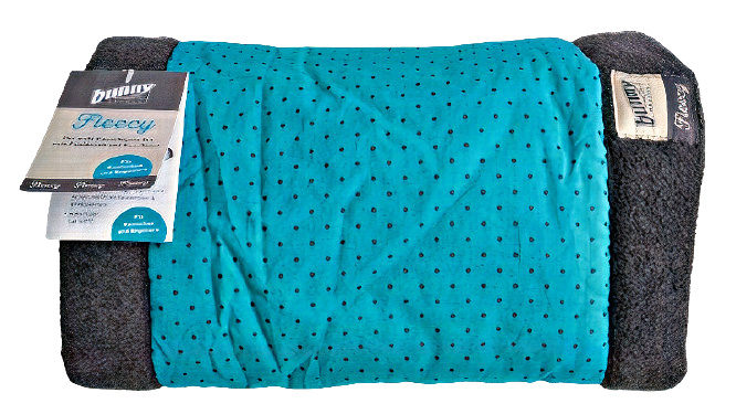 Bunny Nature hrací tunel hlodavce 31 x 24 cm fleece tyrkys