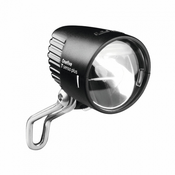 Busch + Müller světlomet Onefive led 30 Lux nábojové dynamo 50 mm černé