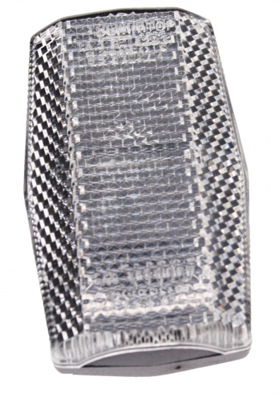 Busch + Müller Přední reflektor bílý 82 X 50 mm