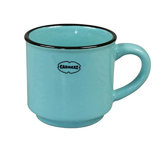 Cabanaz šálka na espresso 5,5 cm keramická modrá