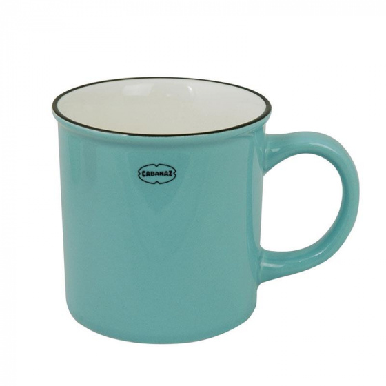 Cabanaz hrnček na kávu 250 ml keramický modrý