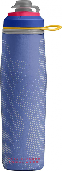fitness bottle Peak27.6 x 7.7 cm polypropylene blue/pink