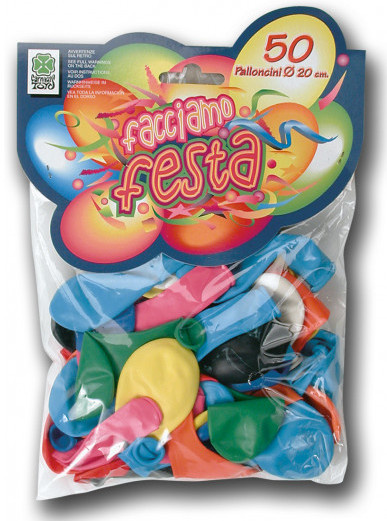Carnival Toys balóny párty 20 cm latex 50 ks
