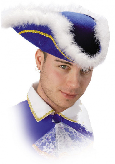 Carnival Toys trojdierny klobúkový filc / plyšová červená / biela jednovel