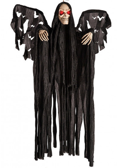 Carnival Toys závesná dekorácia kostra ľad 60 cm polyester čierna