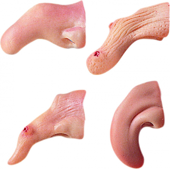 Carnival Toys čarodejnícky nos béžový/ružový jednoveľkostný
