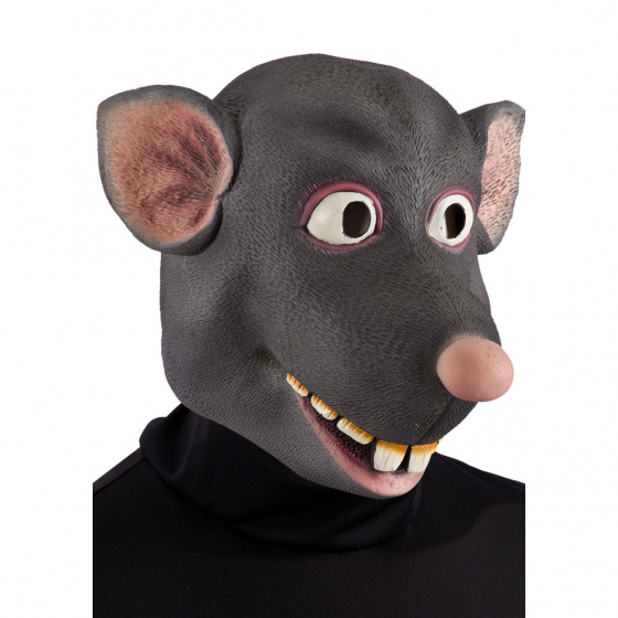 Carnival Toys maska ??na myš latexová šedá jednoveľ