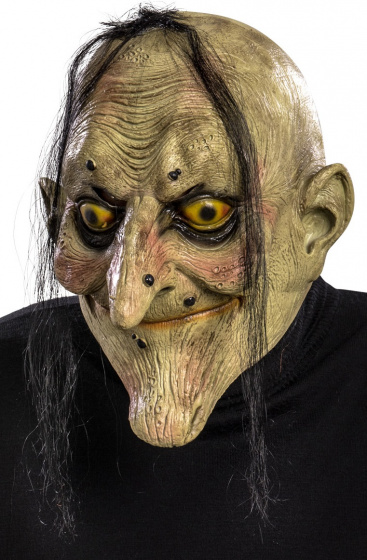 Carnival Toys maska ??Old Man pánska latexová zelená jednoveľkosť