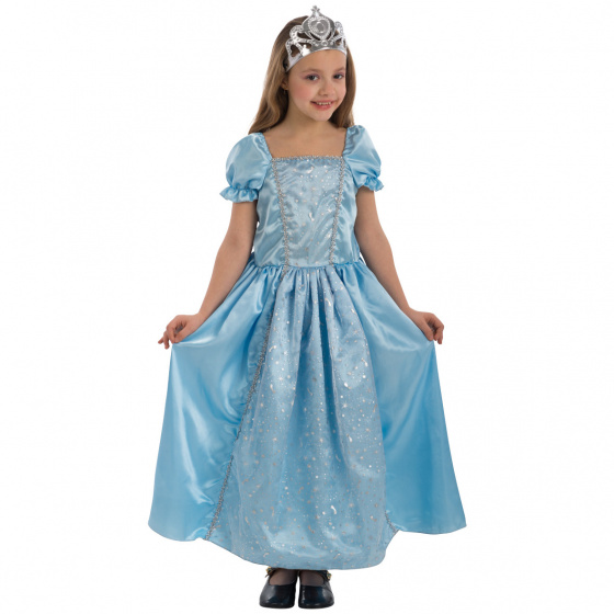 Carnival Toys princeznovské dievčenské polyesterové modré mt 126
