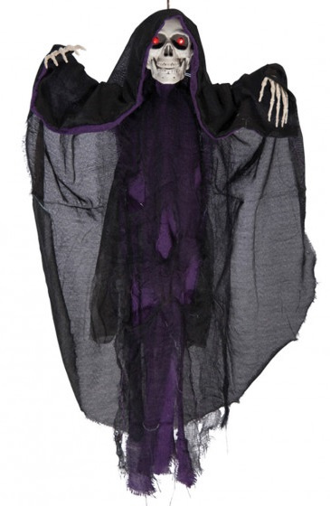 Carnival Toys kostra závesná 75 cm polyester čierna/fialová