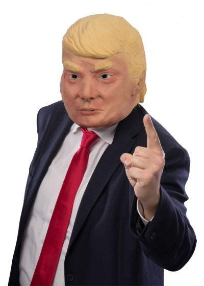 Carnival Toys latexová nahá maska ??Donalda Trumpa v jednej veľkosti