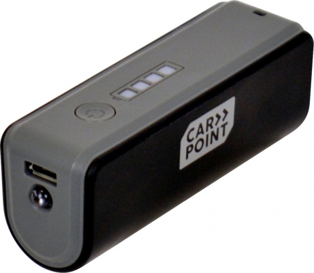 powerbank 5 Volt 1 Ampère 2200 mAh black