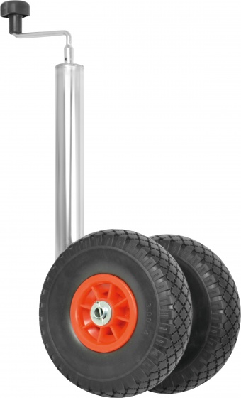 double nose wheel 48 mm with rubber nose wheel