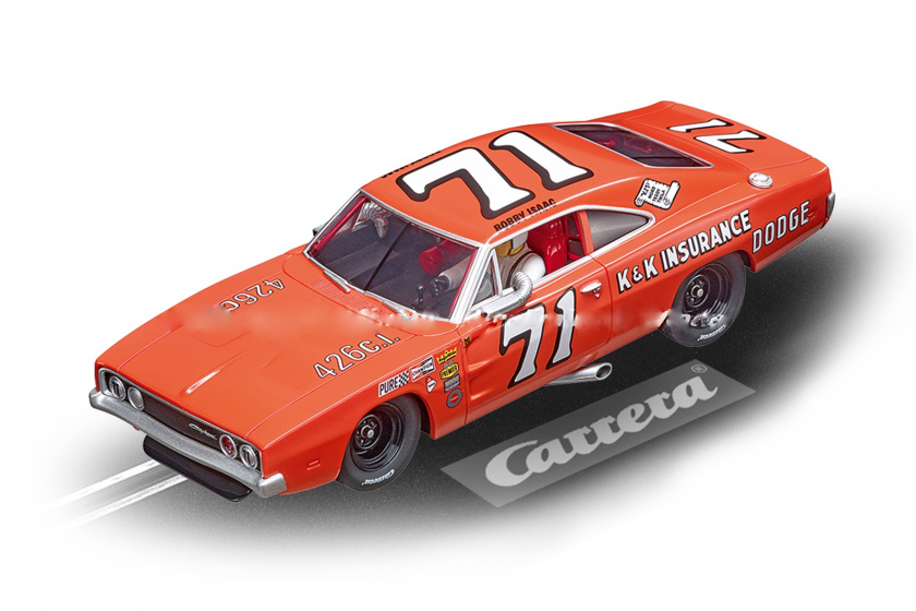 Evolution track car Dodge Charger 500 1:32 orange