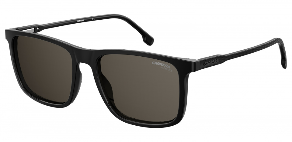 Carrera Eyewear slnečné okuliare 231/S unisex kat. 3 obdĺžnikové čierne