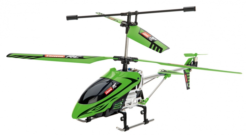 Carrera RC helikoptéra Glow Storm 36,5 cm zelená