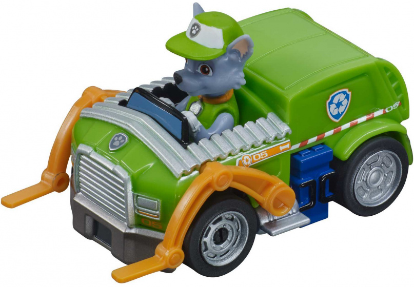 Carrera smetiarske auto Paw Patrol Rocky junior 13 x 7 cm zelené
