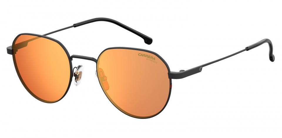 Carrera Eyewear slnečné okuliare 2015T/S unisex čierne s oranžovými sklami