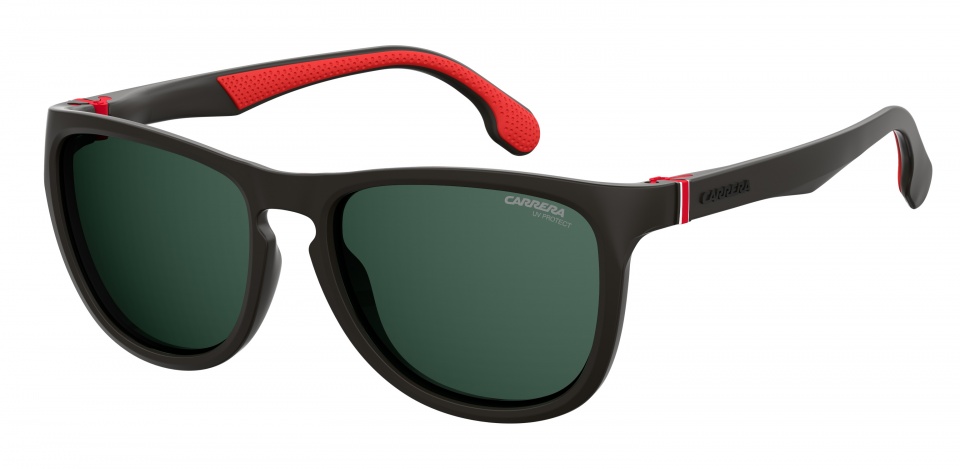 Carrera Eyewear slnečné okuliare 5050/S pánske čierne so zeleným zorníkom