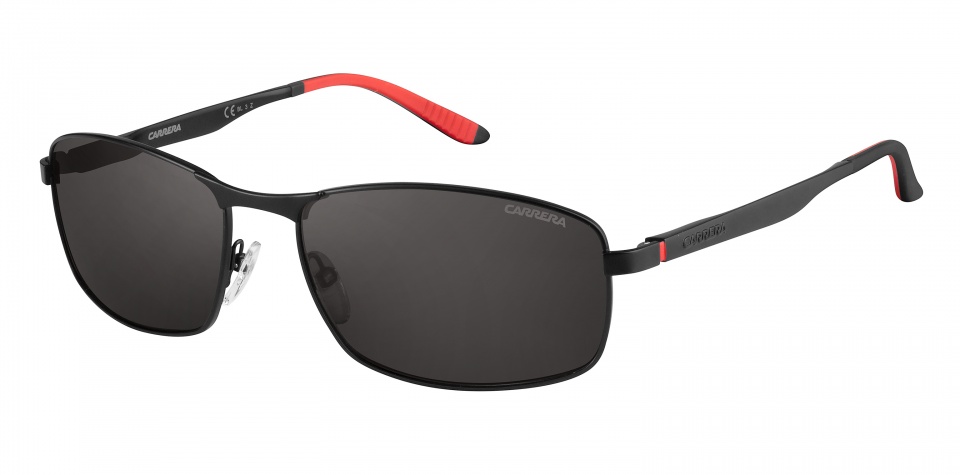 Carrera Eyewear slnečné okuliare 8012/S pánske čierne so sivým zorníkom