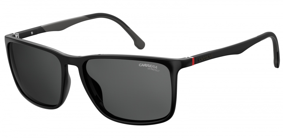 Carrera Eyewear slnečné okuliare 8031/S pánske čierne so sivým zorníkom