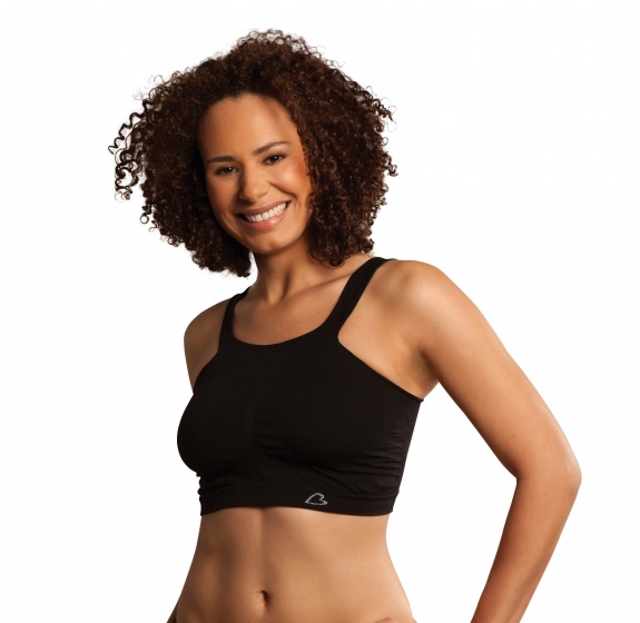 Organic Comfort bra black size S