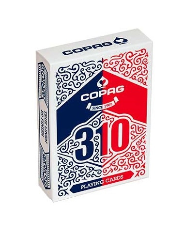 Cartamundi goochelkaarten karton rood/blauw 310 stuks