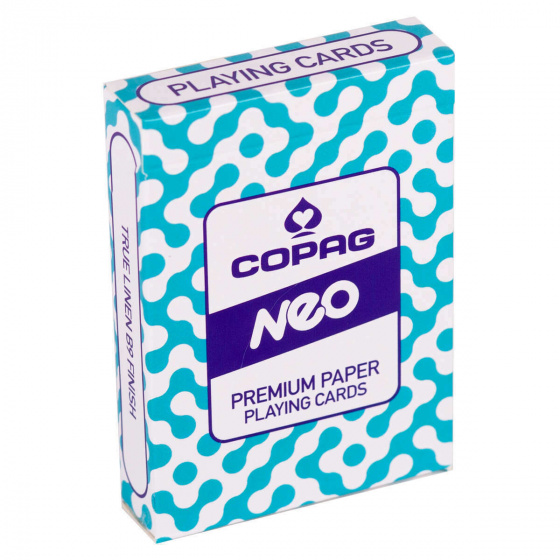 Cartamundi speelkaarten candy maze 92 mm karton blauw