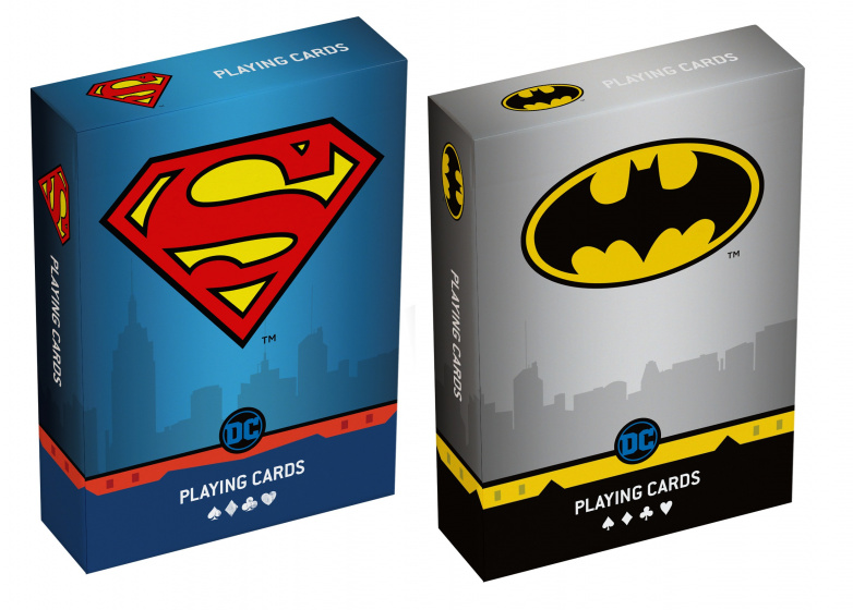 Cartamundi speelkaarten dc super heroes duopack karton