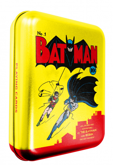 Cartamundi speelkaarten in blik dc comics batman 1 56 delig