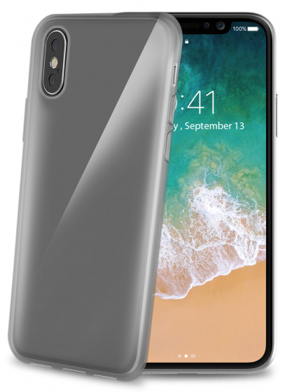 backcover Gelskin iPhone X/XS rubber black