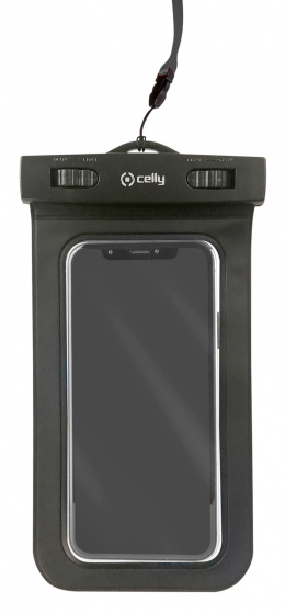 phone sleeve Procompact waterproof 11 x 22 cm PVC black