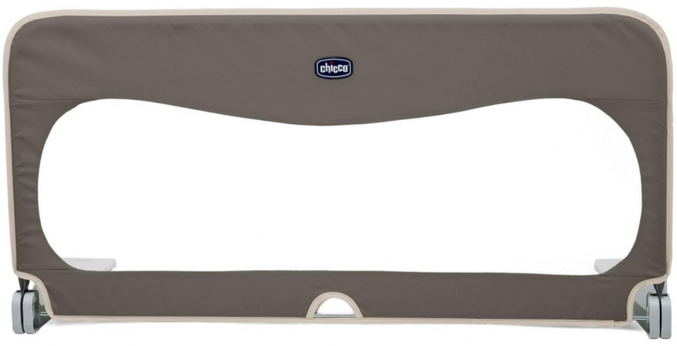 Chicco bedhekje 95 cm textiel/staal bruin/wit Chicco bedhekje 95 cm textiel/staal bruin/wit
