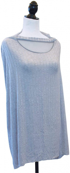 breastfeeding towel Boppy78 x 74 cm polyester grey