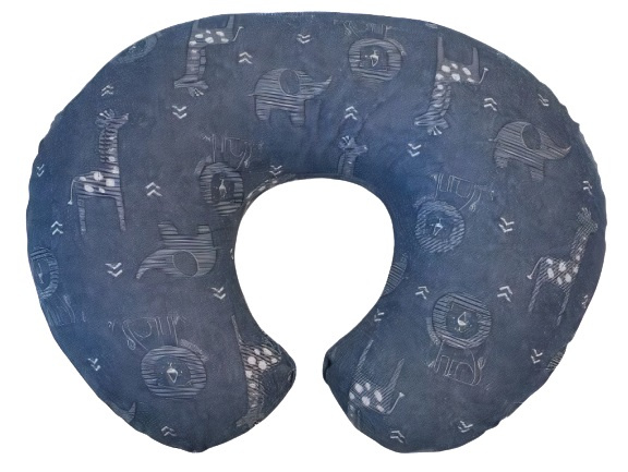 breastfeeding pillow Boppy Spiral 52 cm cotton blue