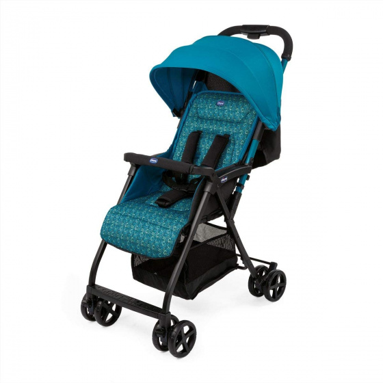 Chicco buggy Ohlala 2 Digital 101 cm polyester/aluminium blauw Chicco buggy Ohlala 2 Digital 101 cm polyester/aluminium blauw