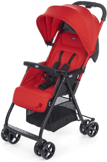 Chicco buggy Ohlala 2 101 cm polyester/aluminium rood/zwart Chicco buggy Ohlala 2 101 cm polyester/aluminium rood/zwart