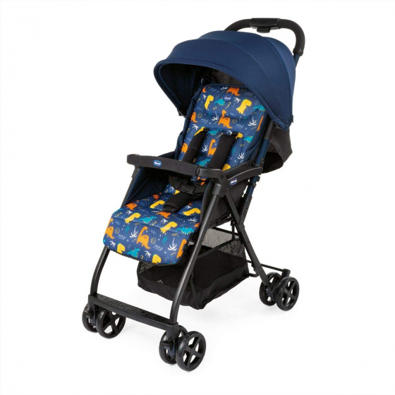 Chicco buggy Ohlala 2 Dino 101 cm polyester/aluminium blauw Chicco buggy Ohlala 2 Dino 101 cm polyester/aluminium blauw