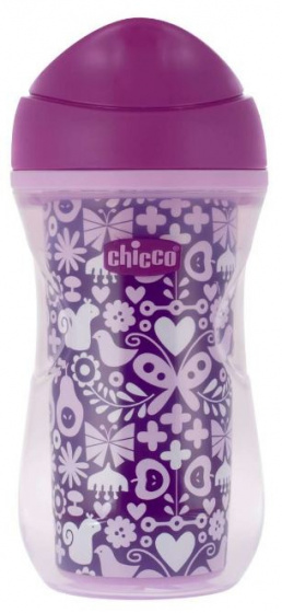 drinking cup Active girls 266 ml purple