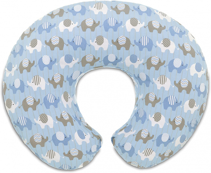 cover for food cushion BoppyElephants Blue 52 cm