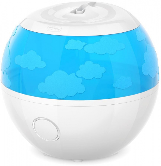 Chicco luchtbevochtiger Humi Fresh 19W 2 liter wit/blauw Chicco luchtbevochtiger Humi Fresh 19W 2 liter wit/blauw