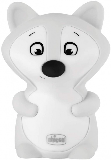 Chicco nočné svetlo Sweet LightsPanda junior 15 cm biela/čierna