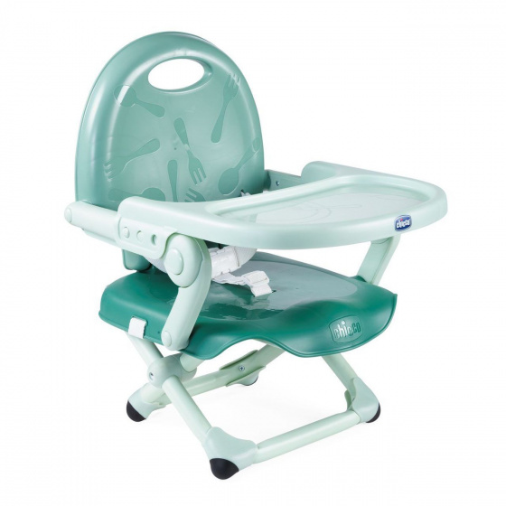 Chicco podsedák Pocket Snack junior 36 cm zelený